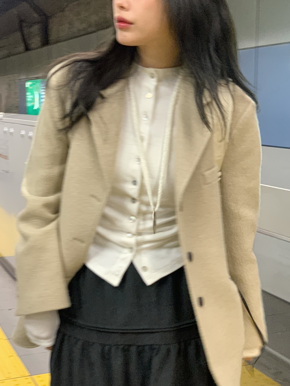 스브 알파카 하프코트 자켓 2colors 상세 이미지 73