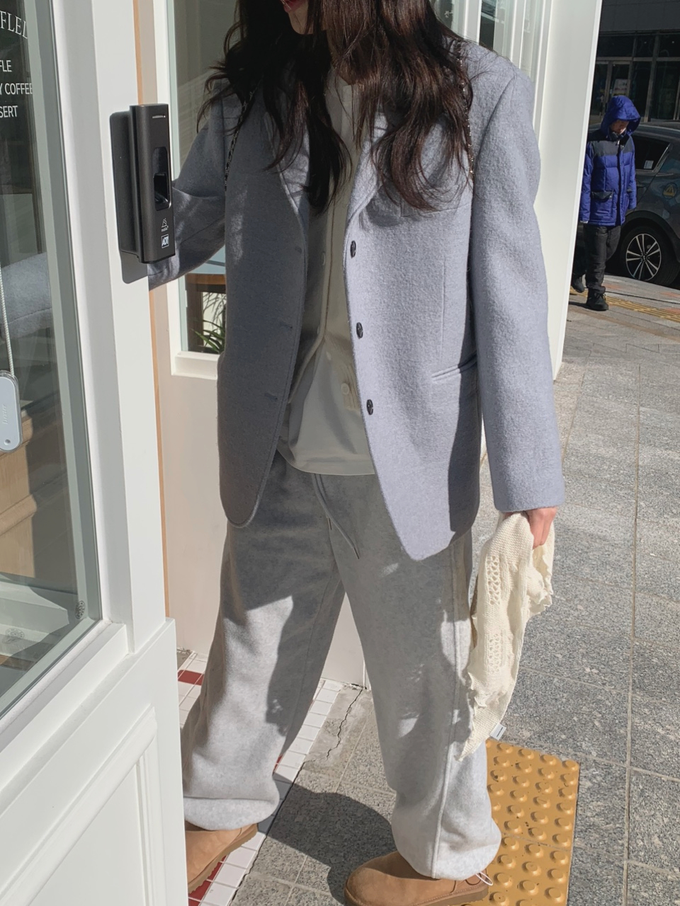 스브 알파카 하프코트 자켓 2colors 상세 이미지 54