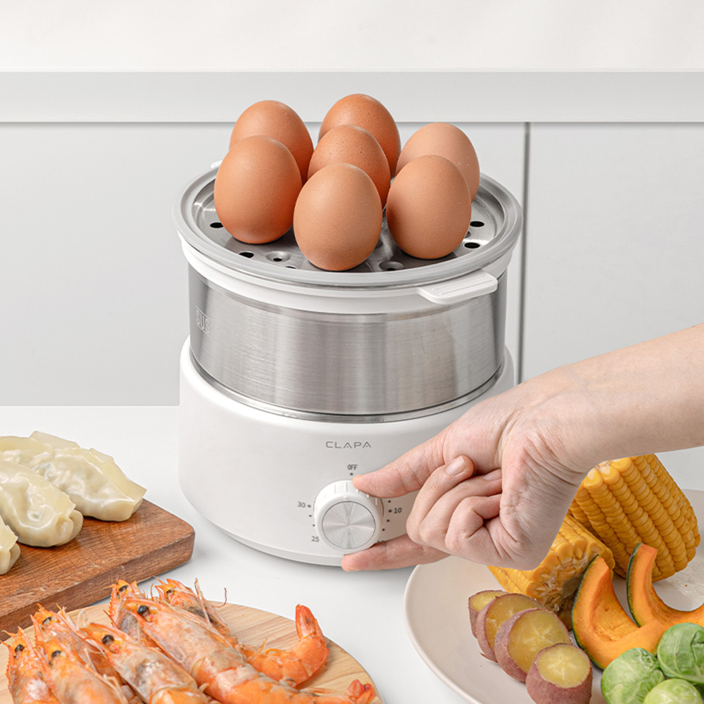 클래파 올스텐 계란찜기 전기찜기 계란삶는기계 호빵 만두 에그쿠커