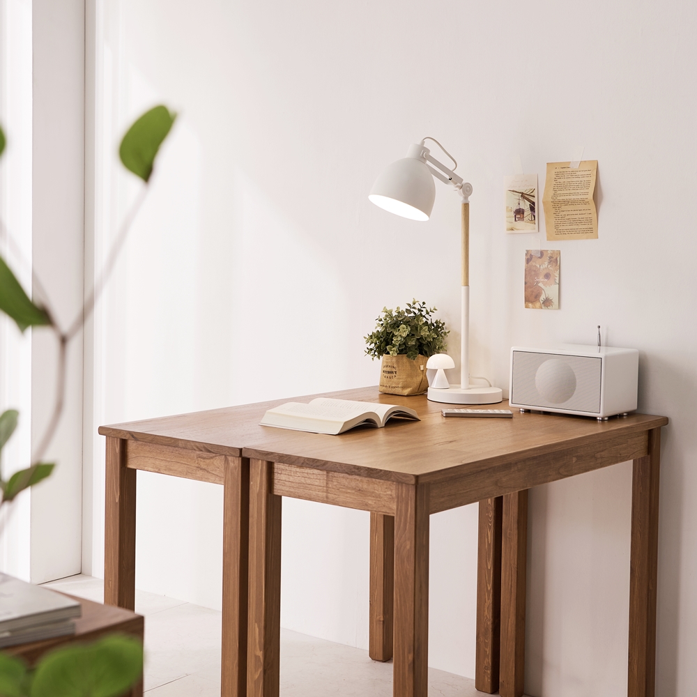 루어스 책상겸테이블 1100 안방 거실 원룸 공간활용 작은 책상