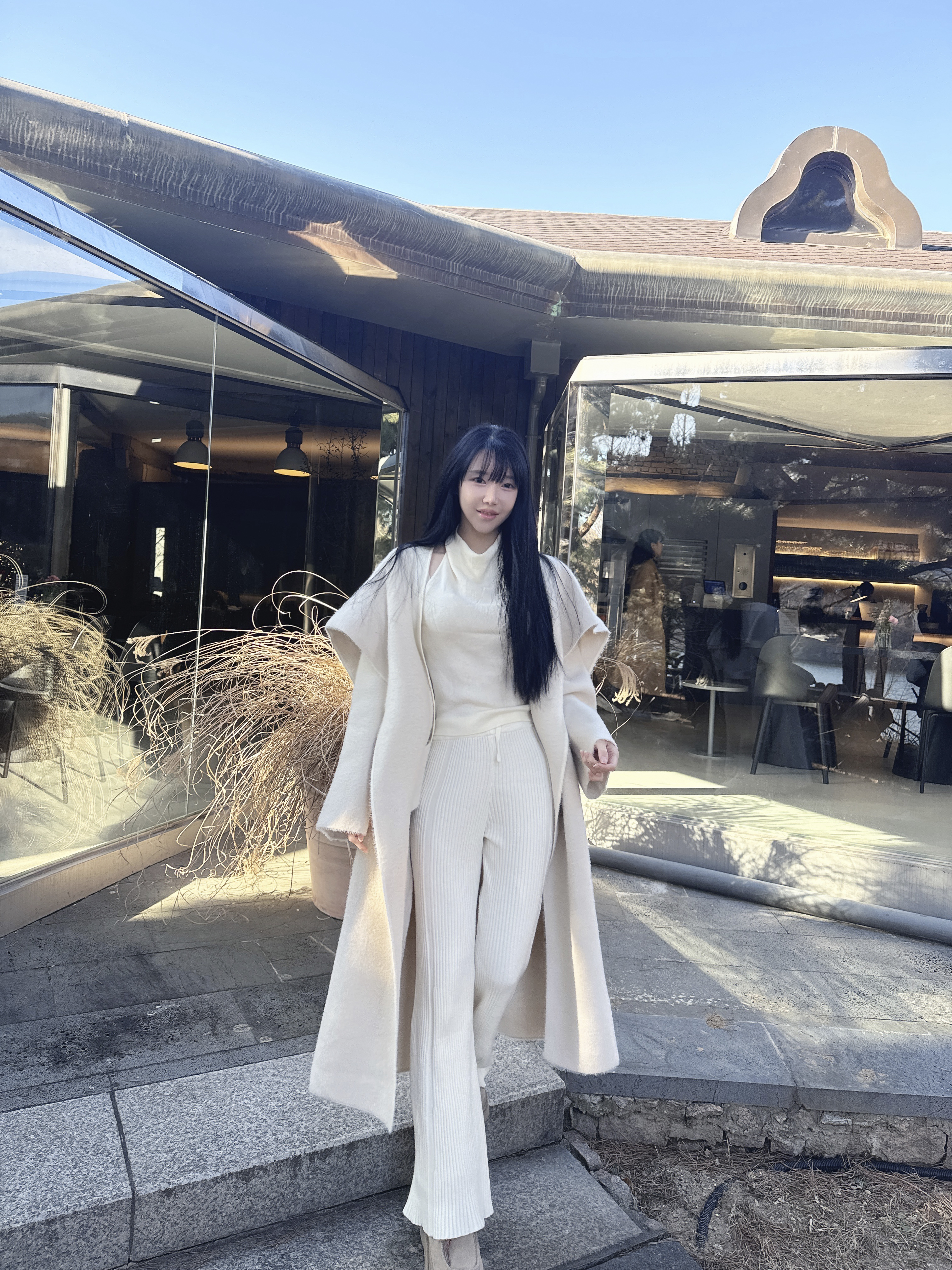 [🕊마지막수량!/당일출고/일체형/소장강추!🤍] 리브 홀터 나시 레이어드 가디건 (수입) 상세 이미지 15