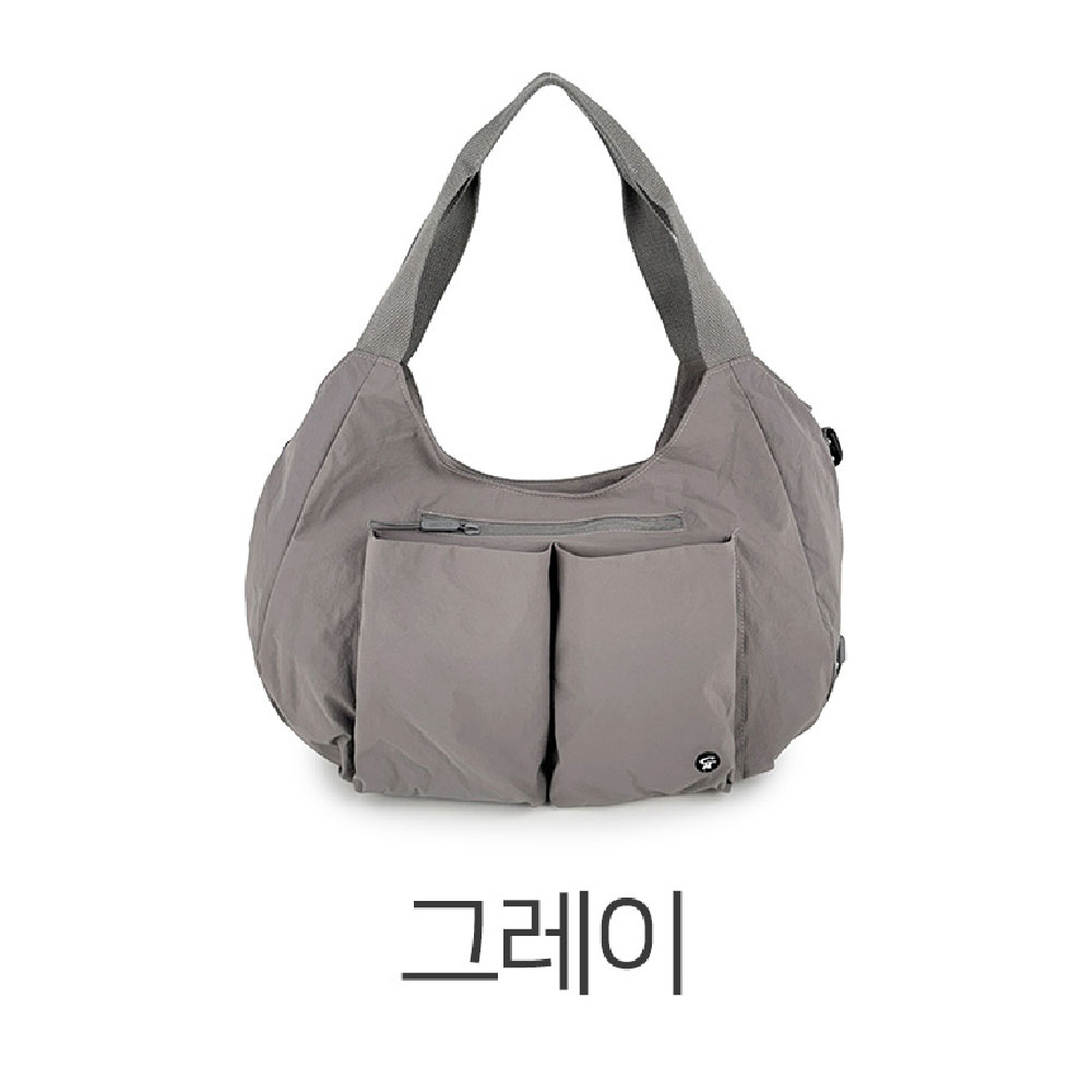 가벼운 나일론 빅사이즈 크로스 숄더백 대학생 여대생 직장인 여성 큰 대형 숄더백 가방 - 상세 이미지 2