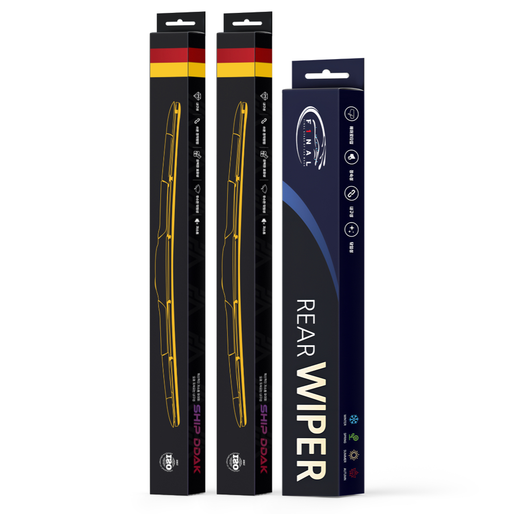 현대 그랜드스타렉스 와이퍼 전차종 순정 호환형 전면 뒷유리 후방 리어 3개 세트