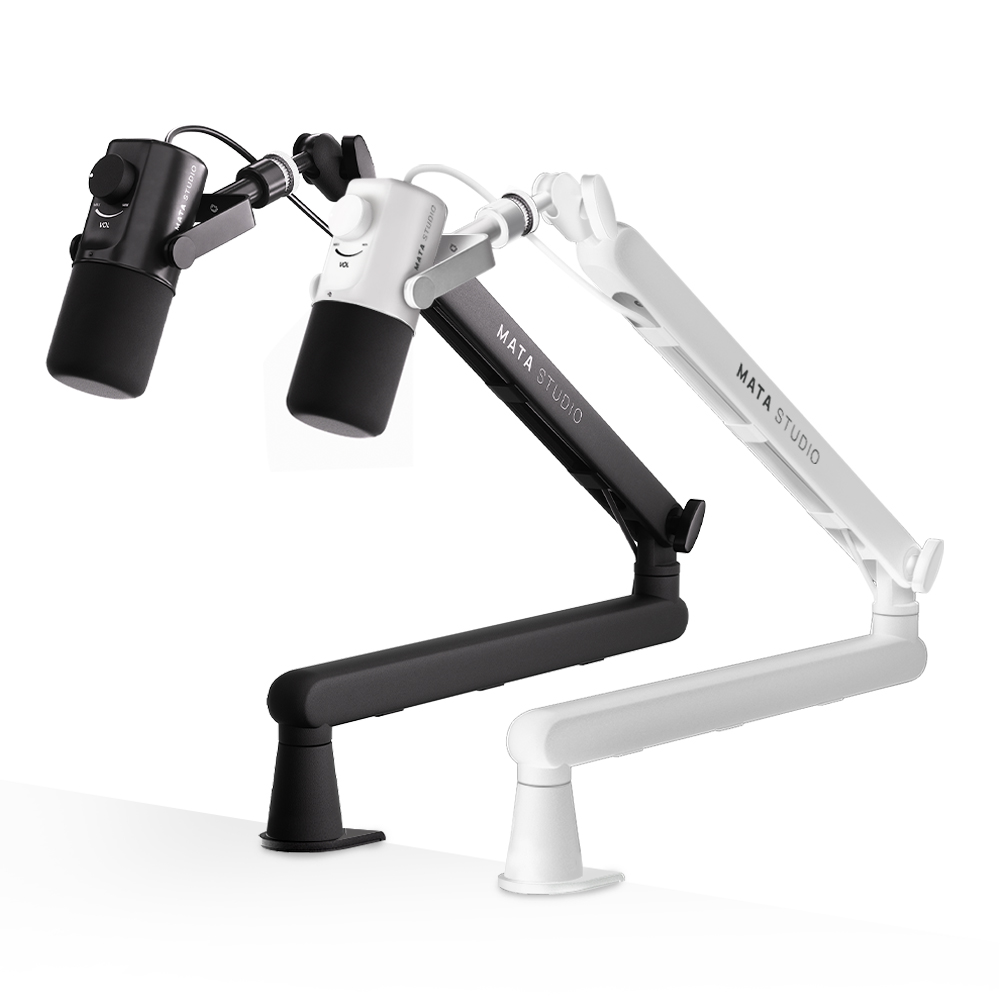 마타스튜디오 MA40 마이크 스탠드 탁상용 콘덴서 암 거치대 홀더 자바라