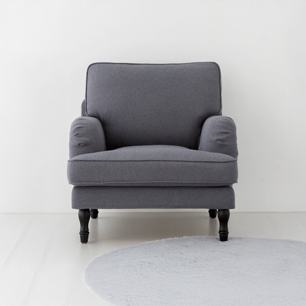 JEEIN 1인소파 다크그레이 0075.6482, 1인용