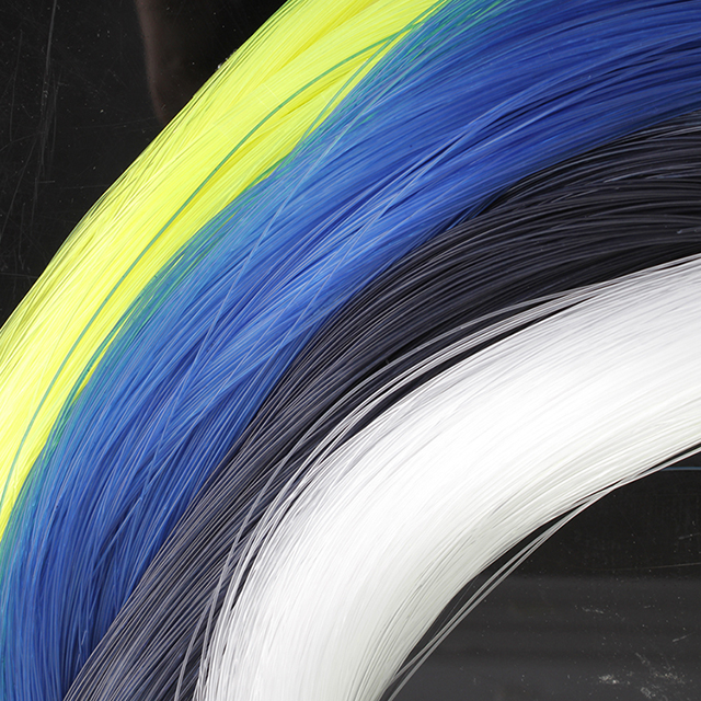 기둥줄 자작 채비 갈치 우럭 바다 낚시 원투 경심줄 블랙 100M