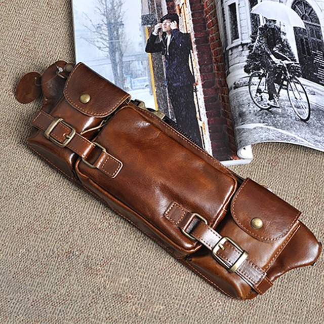 힙색 가죽 남자 허리색 크로스백 힙쌕 폴미