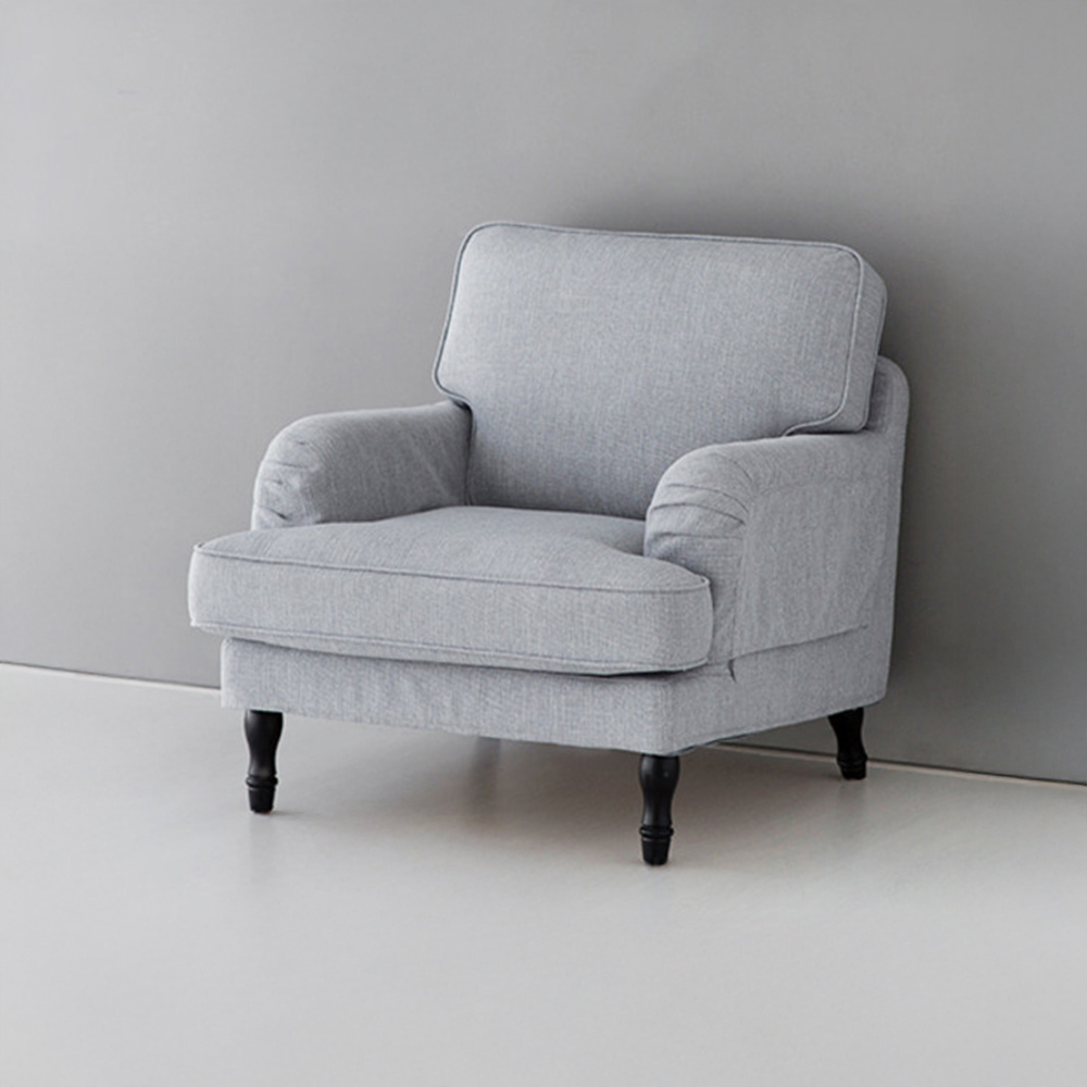 JEEIN 1인소파 다크그레이 0075.6482, 1인용