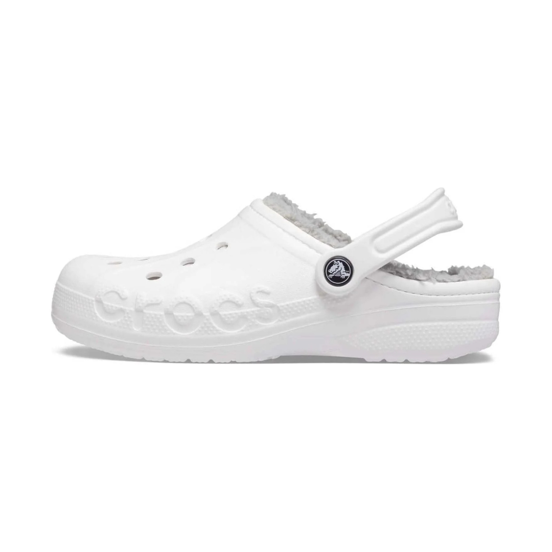 크록스 털슬리퍼 겨울 퍼 털신 털신발 퍼슈어 화이트, 240