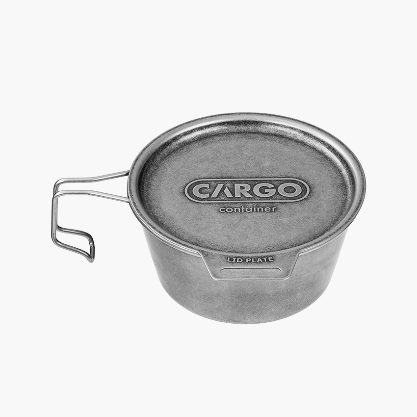 카고컨테이너 와일드 시에라 컵 빈티지 캠핑컵 600ml, 와일드그레인