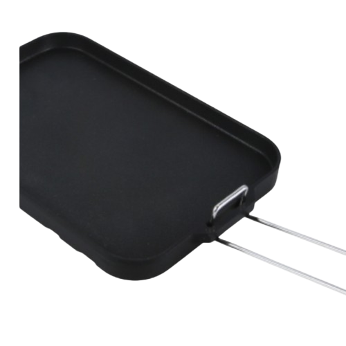 키녹스 멀티핏 코팅팬 손잡이 케이스 포함 경량 접이식 백패킹 캠핑 후라이팬