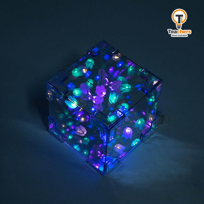 티처스 교과연계 과학키트 STEAM LED 거울 마술상자 만들기 M-30