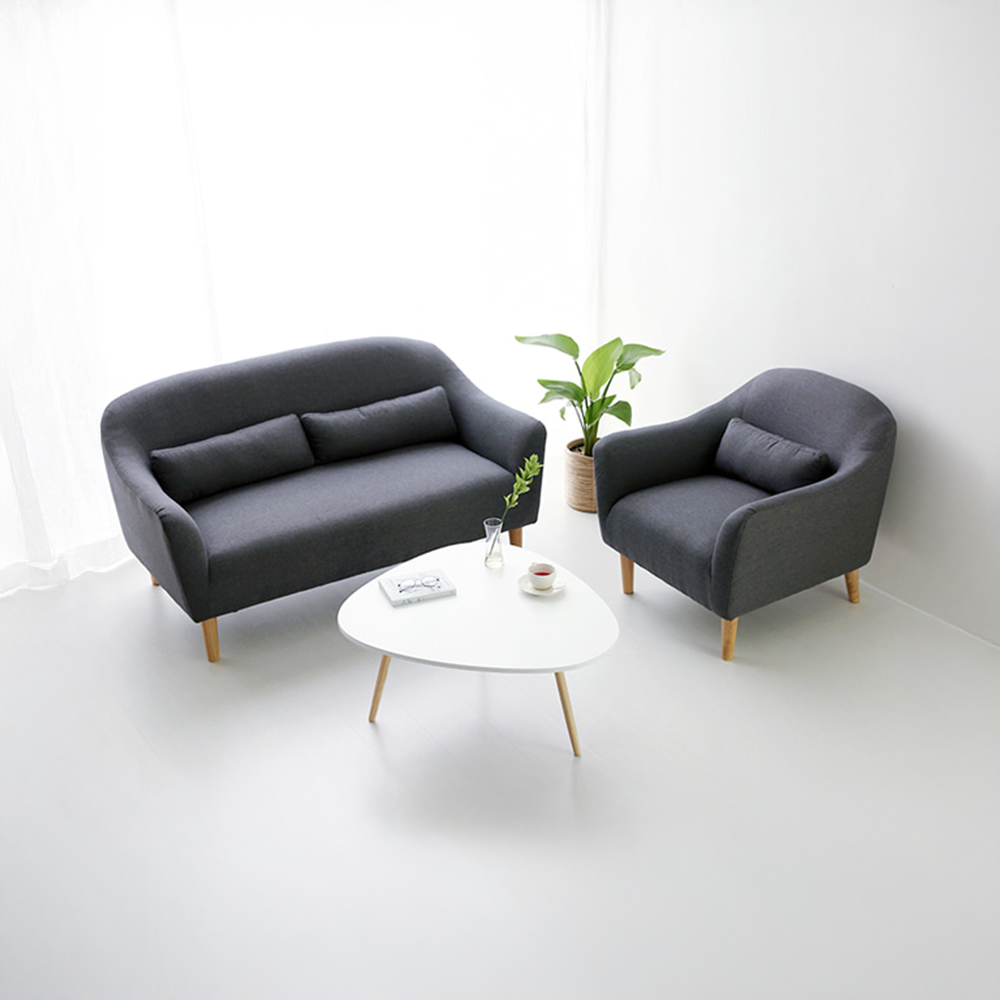 ELROI 1인소파 3602 그레이 0656.2516, 1인용