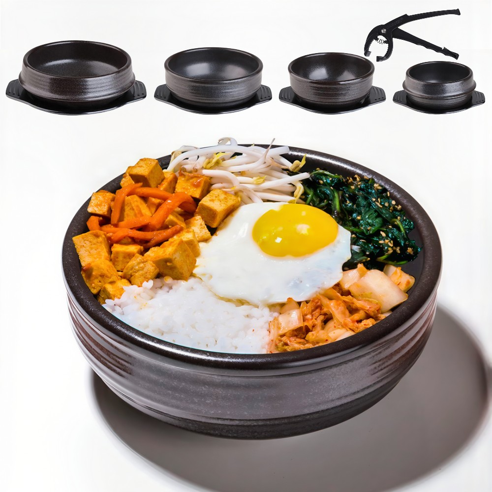 국산 돌솥비빔밥 무균열 뚝배기 국밥 된장 계란찜 전골 도자기 하이라이트