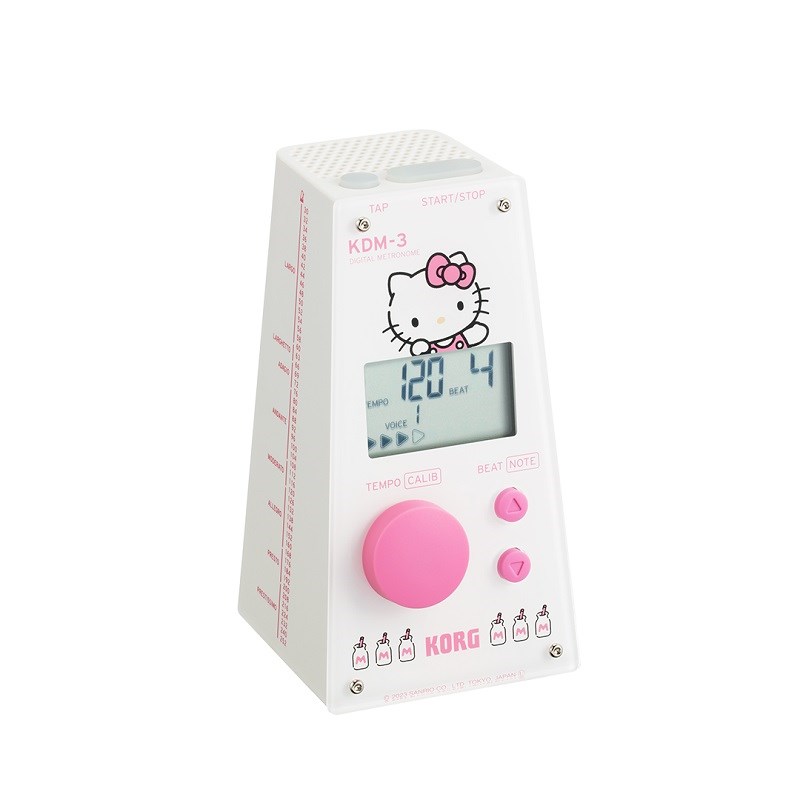 코르그 KORG 헬로 키티 디지털 메트로놈 KDM-3-KT - 상품 이미지