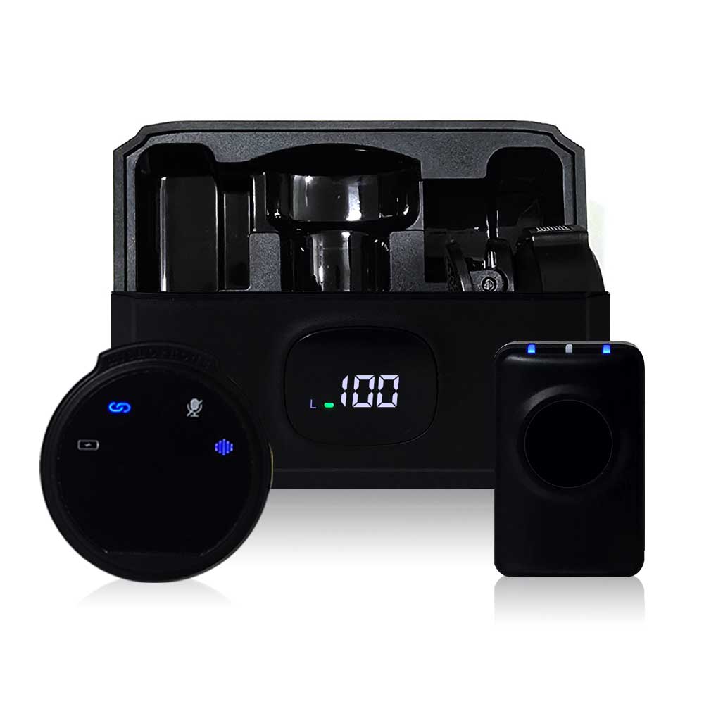 비욘드터치 스마트폰 자석형 무선 핀마이크 에어마이크 프로M 2.4G 액션캠 DSLR 호환 이미지 3