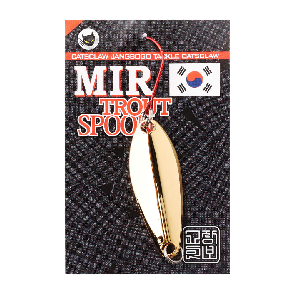 캣츠크로우 미르 송어스푼 마이크로스푼 산천어 025, 2.5g - 상세 이미지 5