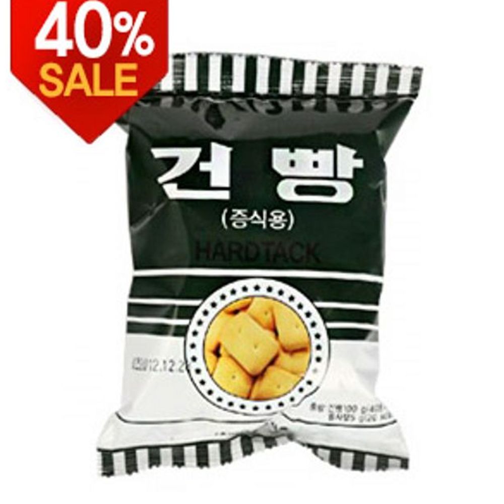 군대 건빵 1박스 맛있는 밀 건빵 간식 40봉지 추억 : 다오키