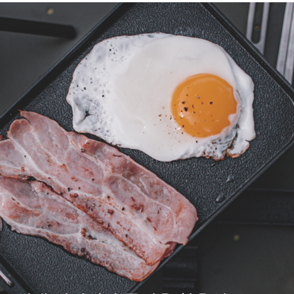 키녹스 멀티핏 코팅팬 손잡이 케이스 포함 경량 접이식 백패킹 캠핑 후라이팬