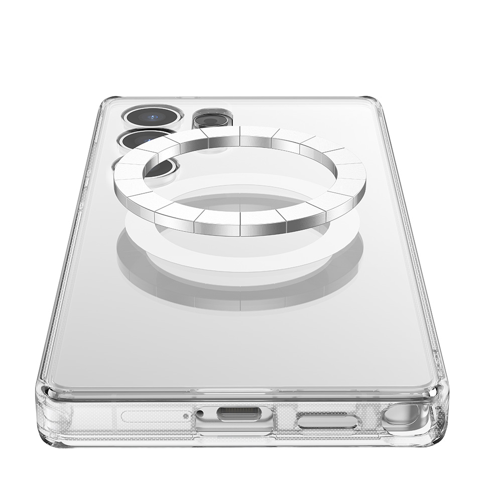 [1+1] 코끼리 듀얼링크 클리어 마그네틱 맥세이프 케이스 투명, 갤럭시S25 플러스 - 상세 이미지 2