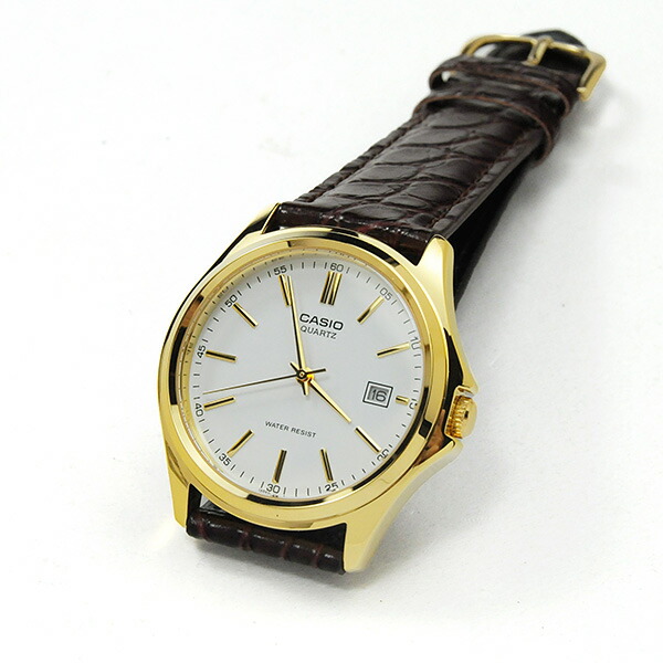 카시오 CASIO 남성 가죽 손목시계 MTP-1183Q-7AJH - 상세 이미지 2