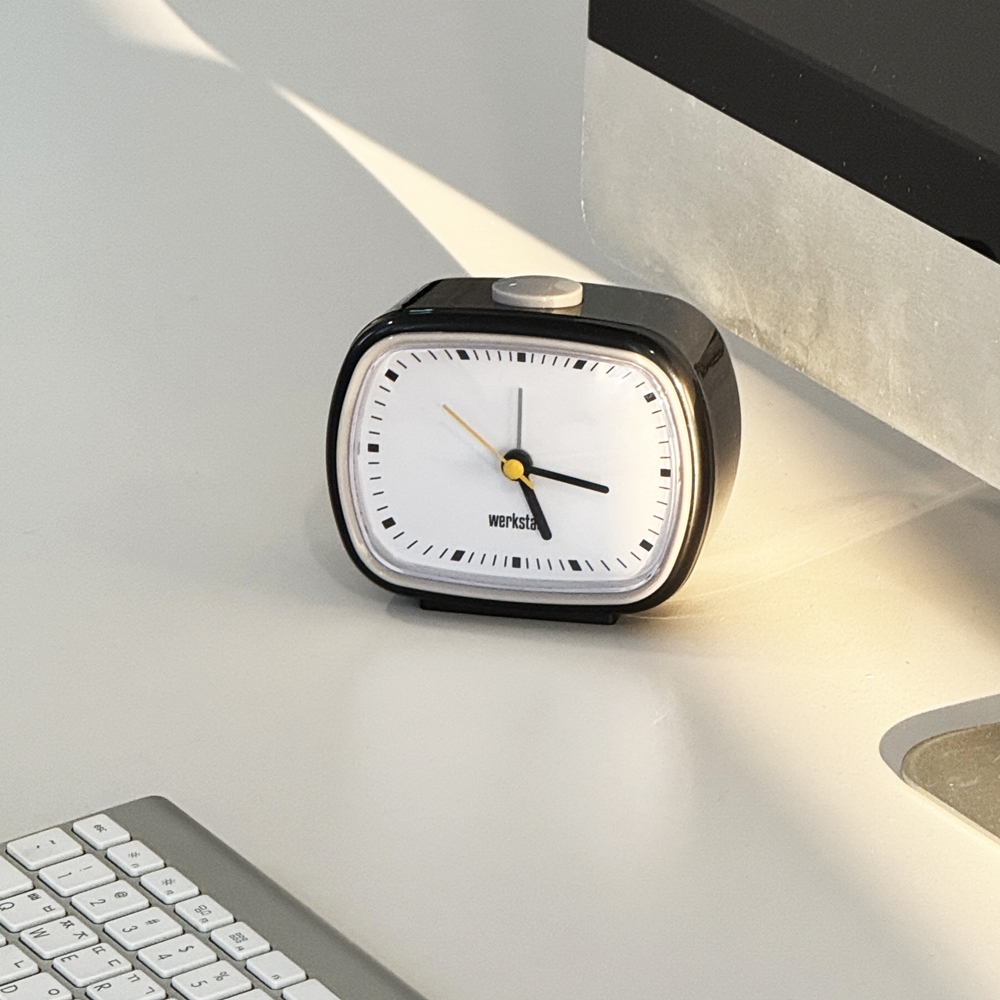 운분트 무소음 아날로그 알람 탁상시계 베어크슈타트