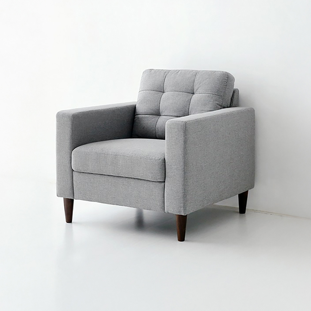 DACONA 1인 소파 F4007SSK 그레이 1571.0364, 1인용