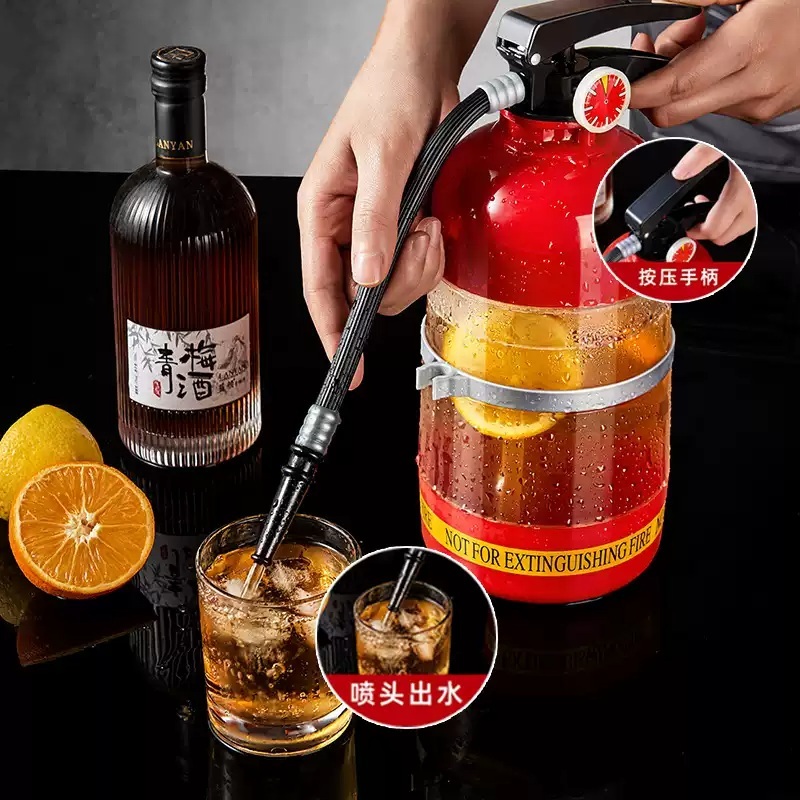 소화기 디스펜서 이국주 맥주 홈파티 집들이 음료디스펜서 파티 선물 소맥 특이한 - 상세 이미지 2