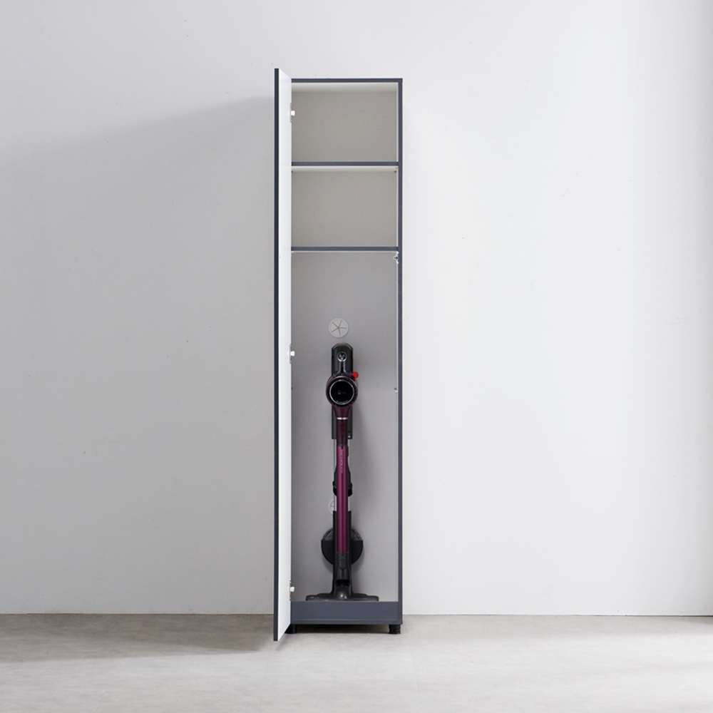 아인츠 청소기수납장 청소기장 다용도실수납장 창고장 틈새수납장300