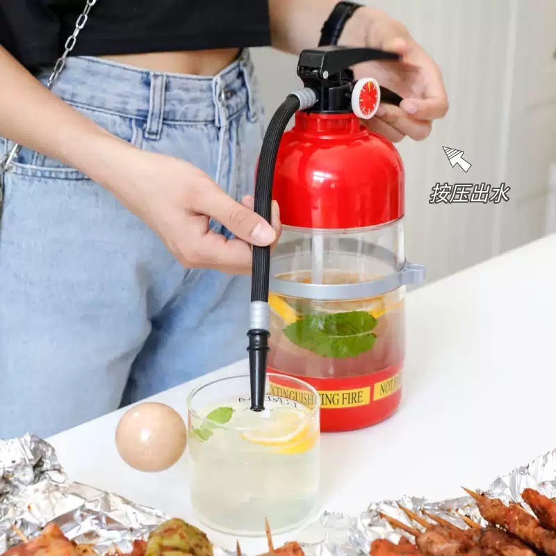 소화기 디스펜서 파티 이국주 특이한 집들이 맥주 전참시 음료디스펜서 홈파티 술병 - 상세 이미지 4