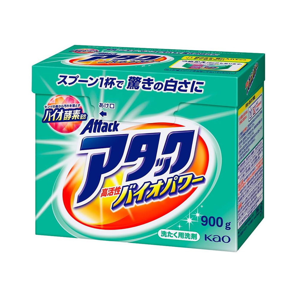 어택 고활성 바이오파워 세탁 가루형 900g