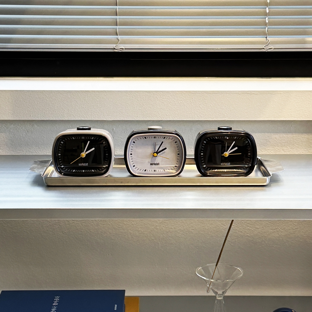 운분트 무소음 아날로그 알람 탁상시계 베어크슈타트