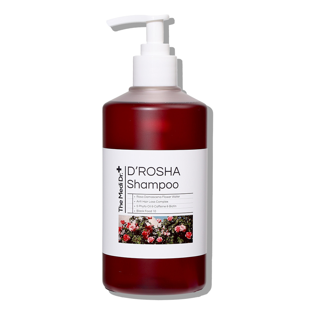 약산성 맥주효모 카페인 탈모샴푸 / 디로샤 샴푸 로즈, 500ml, 1개