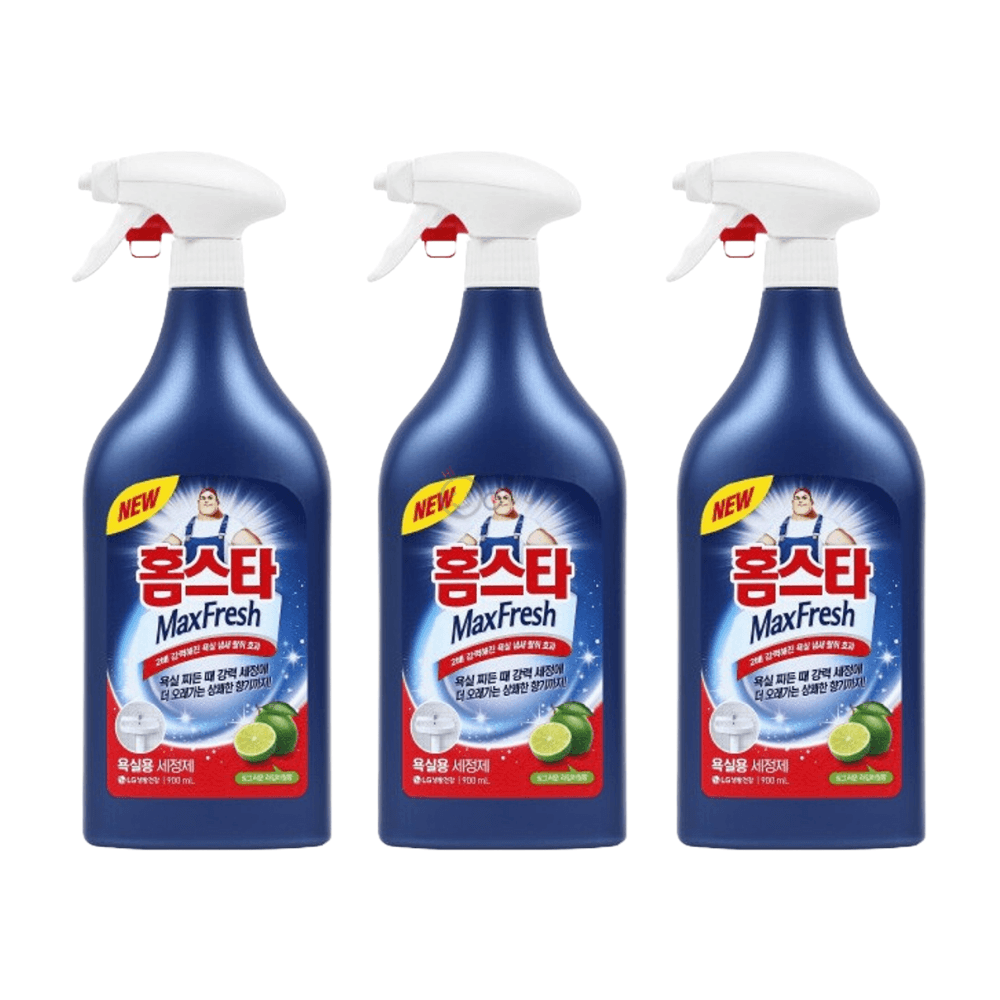 홈스타 맥스프레쉬 욕실세정제 900ml 3개 대용량 : 하이로지스