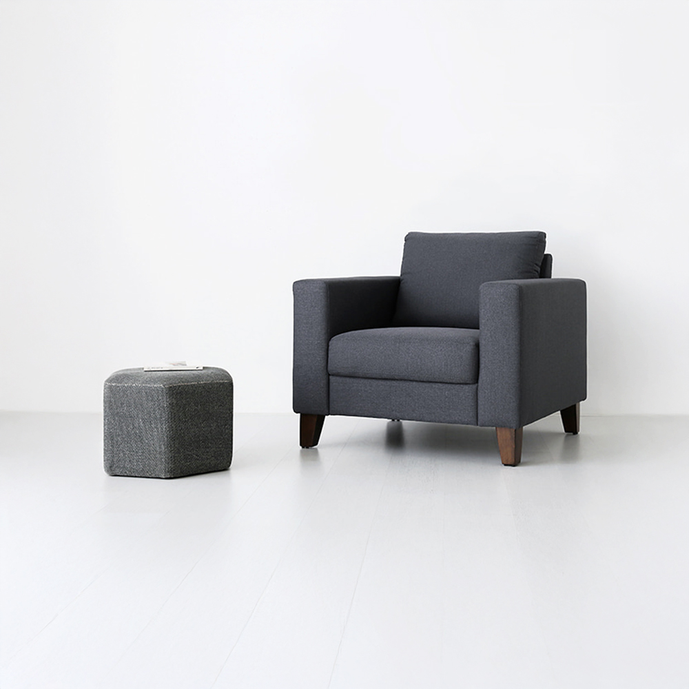 RISU 1인 소파 F4016SSK 그레이 0835.2483