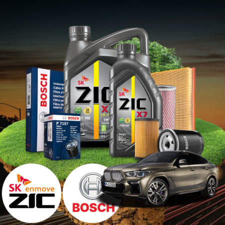 에스모터스 G06 X6 (20~20) 30d (B57) 디젤 지크 X7 5W30 LS 엔진오일필터세트 7L iter