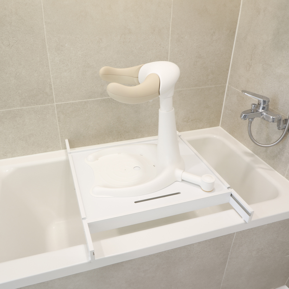 [허리편안] 아기욕조받침대 욕조 수납 거치대