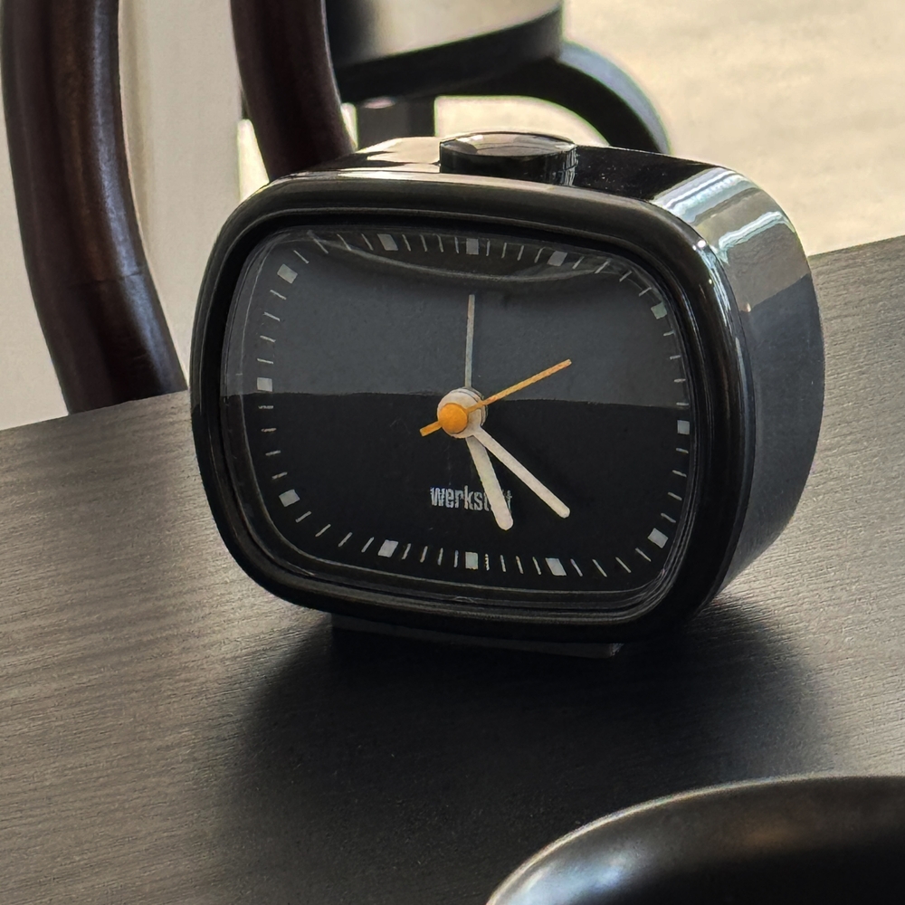 운분트 무소음 아날로그 알람 탁상시계 베어크슈타트