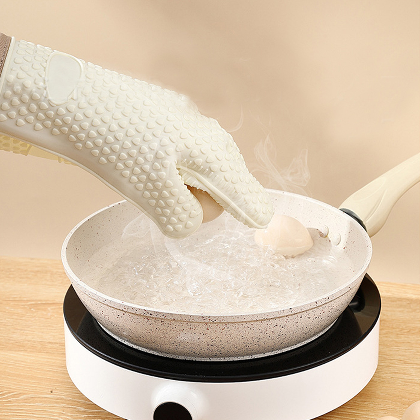 아카시아홈 실리콘 오븐장갑 내열 주방장갑 2개세트