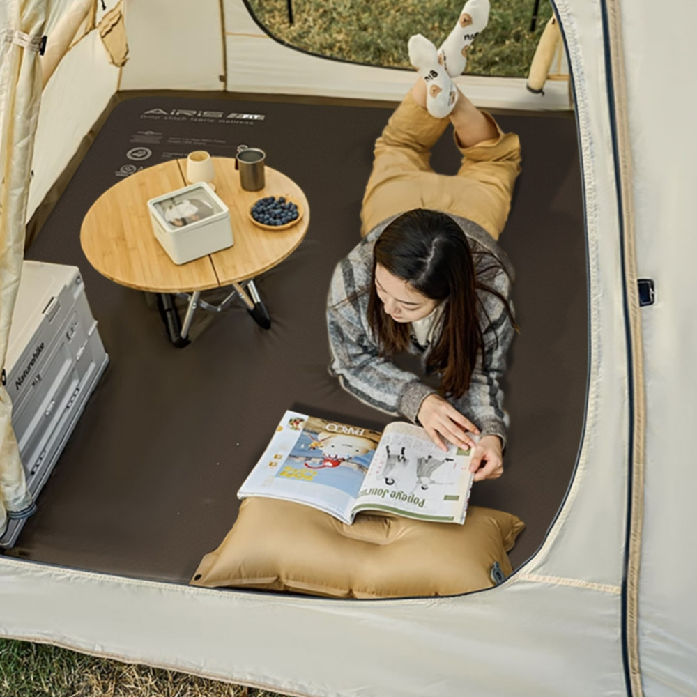 제백 에어매트 에어리스 핏 수동펌프 포함 캠핑매트 더블