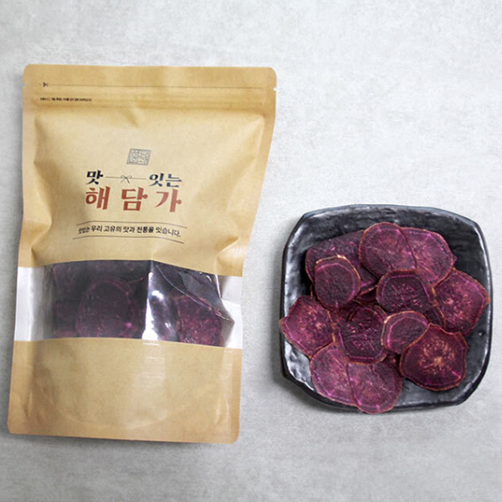 고구마칩 채소칩 전통과자선물 한식디저트 추석 구정 한과명절선물 국산 - 상품 이미지