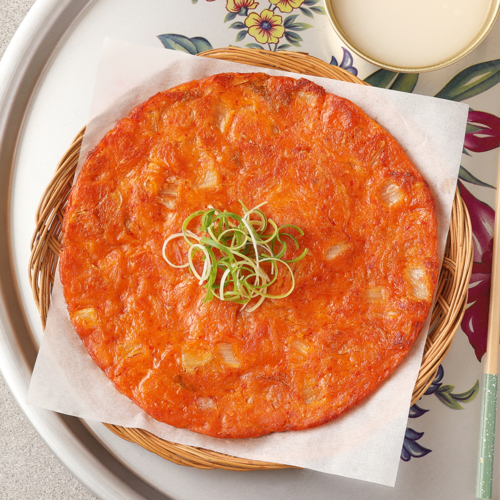 [푸딩팩토리] 수제 김치전 230g 3분완성 간편 냉동김치부침개 - 상세 이미지 2