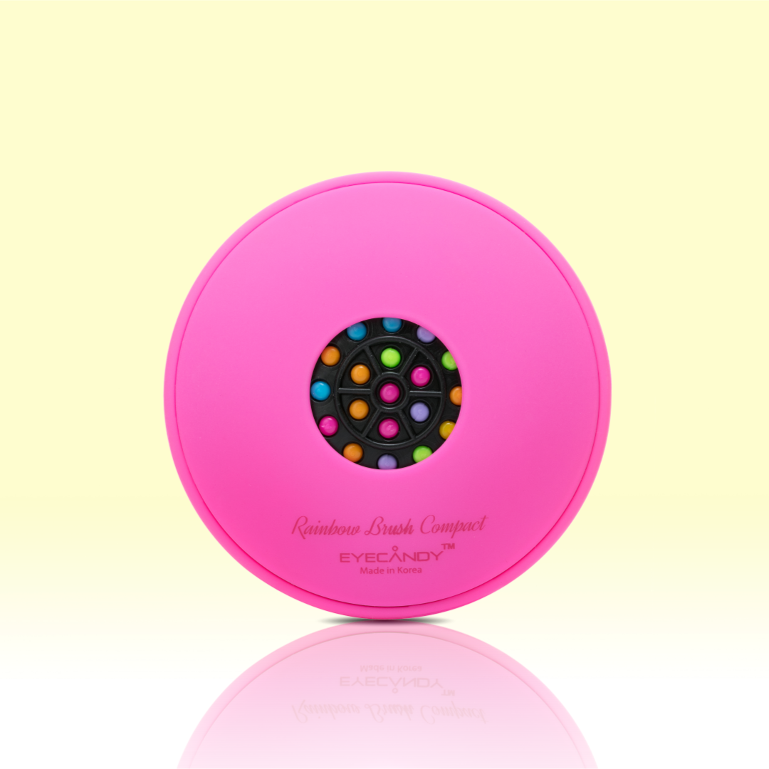 [아이캔디] 레인보우 볼륨 S 컴팩트 헤어브러쉬 1EA (블랙,핑크,네오핑크)