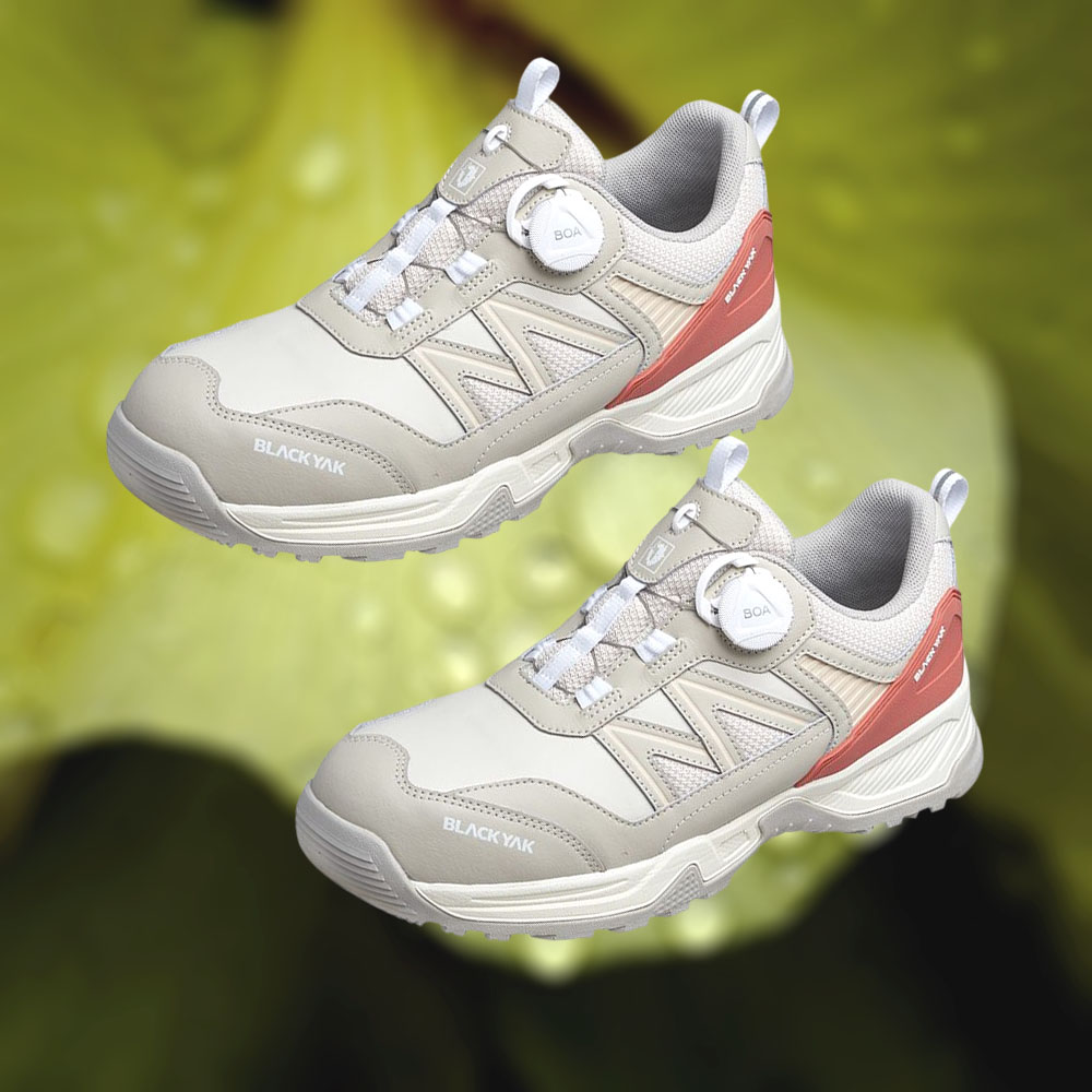 소가죽 다이얼 운동화 고탄성 발편한 논슬립 메쉬 작업화