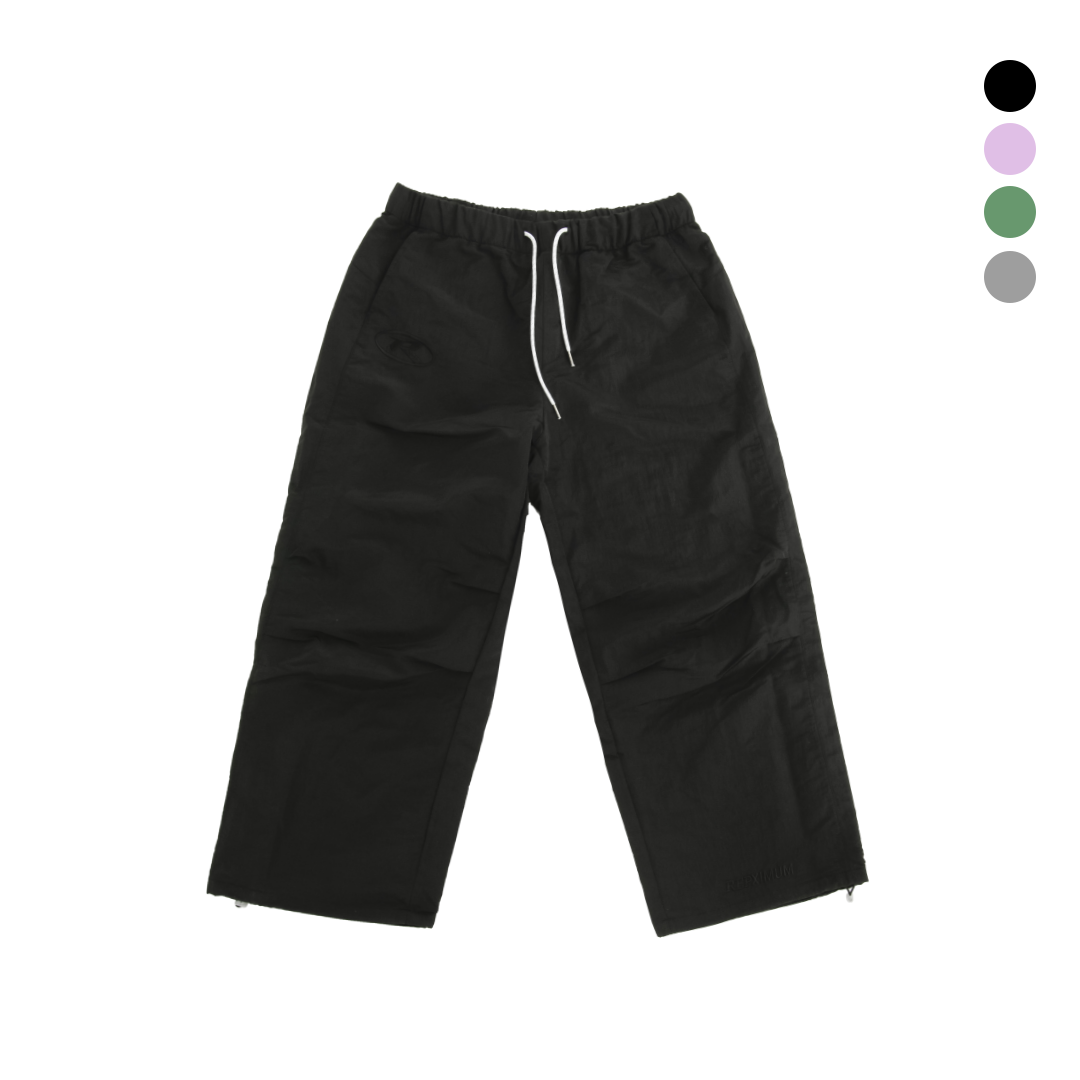 렙시멈 짐웨어, 파라수트 나일론 메탈 와이드 트랙팬츠 (4Colors) - 상품 이미지