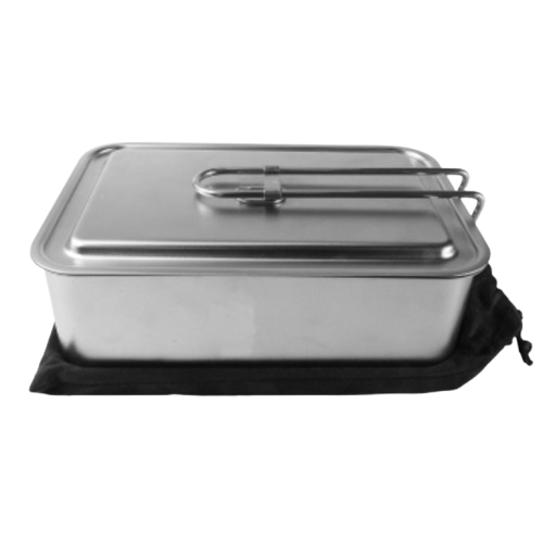 키녹스 멀티핏 코팅팬 손잡이 케이스 포함 경량 접이식 백패킹 캠핑 후라이팬