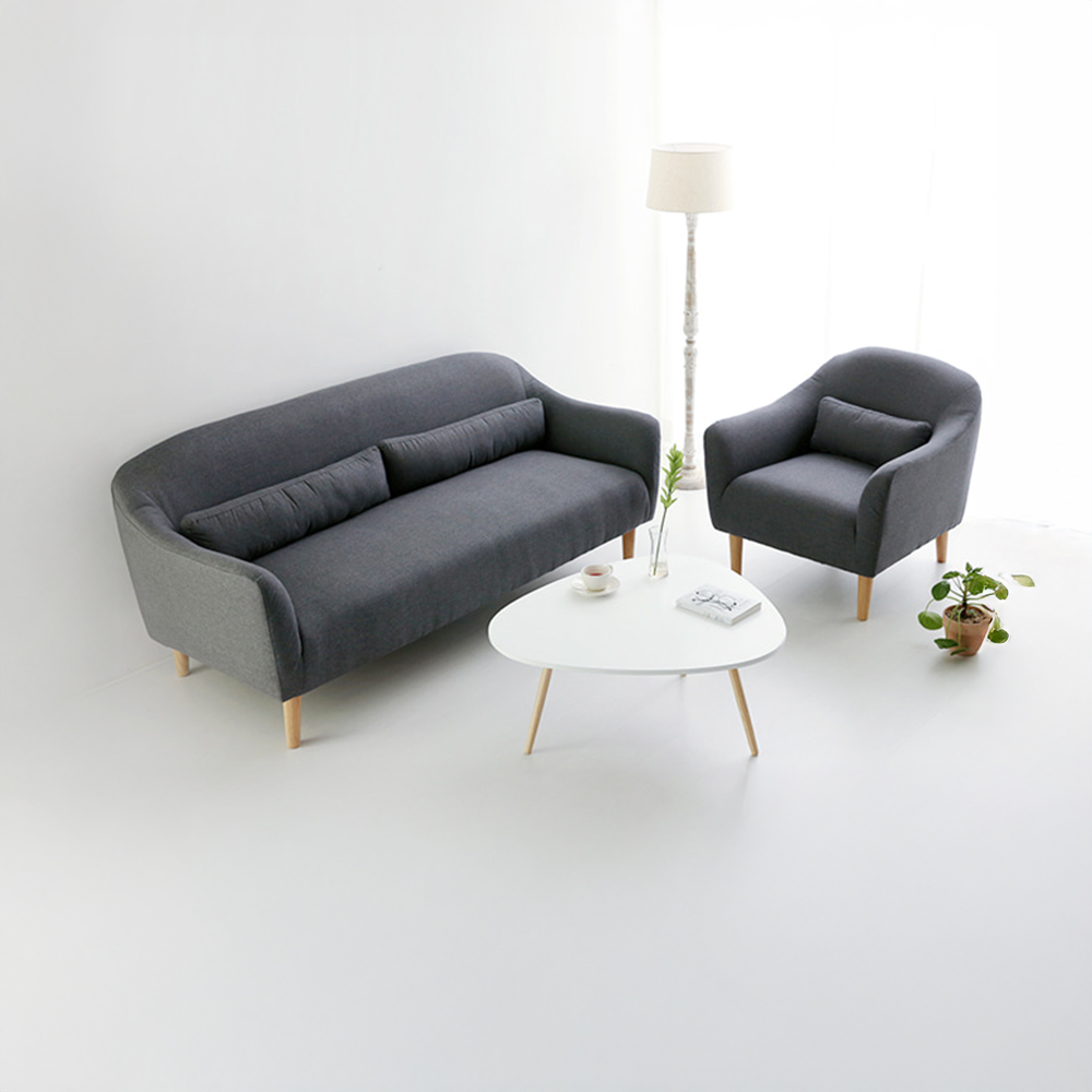 ELROI 1인소파 3602 그레이 0656.2516, 1인용