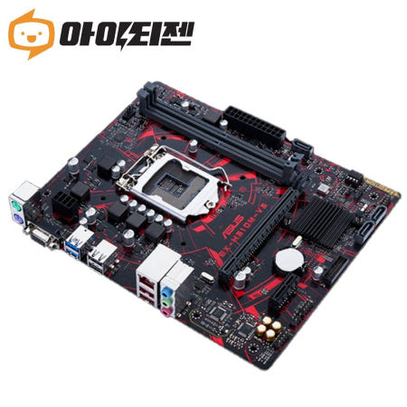 H310M 아수스 메인보드 인텔 8세대 9세대 1151v2소켓 EX-H310M-V3