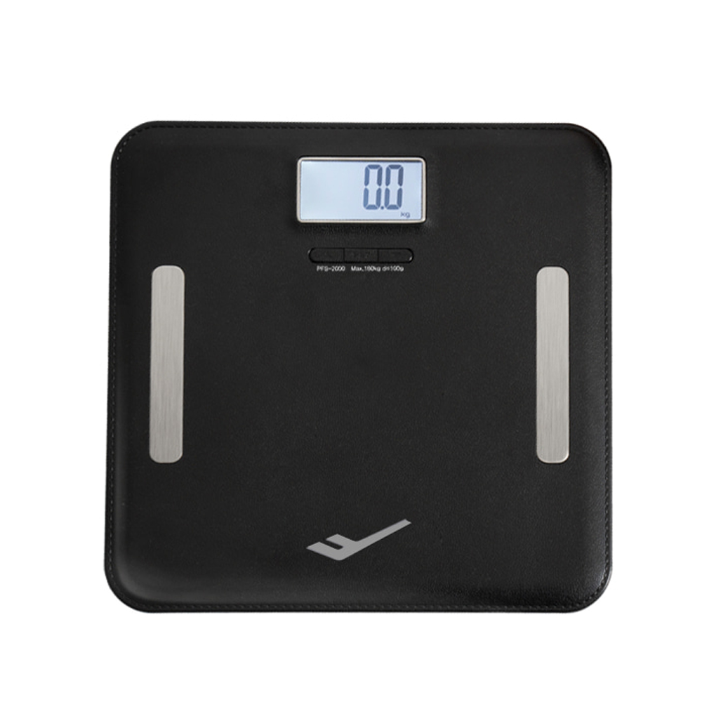 프로스펙스 체지방 체중계 수분량 근육량 고정밀 블랙