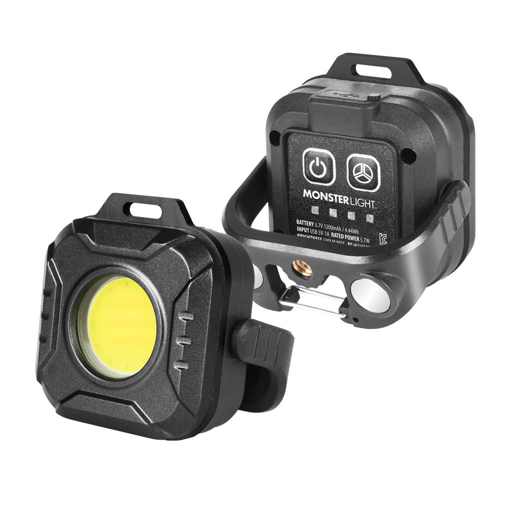 몬스터라이트 미니 캠프 충전식 LED 랜턴 캠핑 실내 작업등 낚시 조명